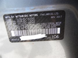 2018 MITSUBISHI MIRAGE G4 ES GRAY 1.2 AT 203961